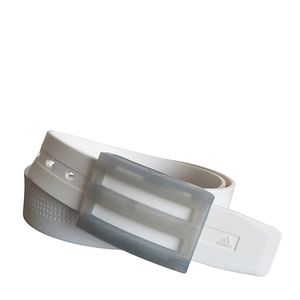 ADIDAS Transparent White Silicone Golf Belt One Size